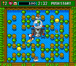 Super Bomberman 3 (Europe) In game screenshot